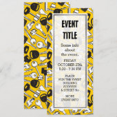 Set der Tastenhintergründe Einladung (Vorne/Hinten)