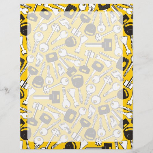 Set der Tastenhintergründe Flyer (Hinten)