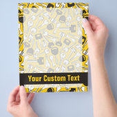 Set der Tastenhintergründe Flyer (Hand)