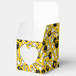 Set der Tastenhintergründe Geschenkschachtel