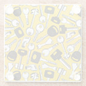 Set der Tastenhintergründe Glasuntersetzer (Rückseite)