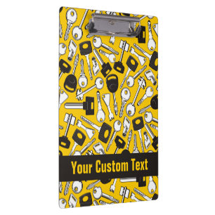 Set der Tastenhintergründe Klemmbrett