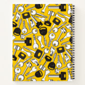 Set der Tastenhintergründe Notizbuch (Rückseite)