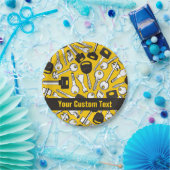 Set der Tastenhintergründe Pappteller (Party)