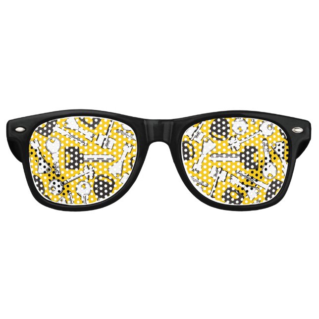 Set der Tastenhintergründe Partybrille (Vorderseite)