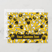 Set der Tastenhintergründe Postkarte (Vorne/Hinten)