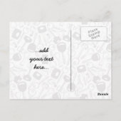 Set der Tastenhintergründe Postkarte (Rückseite)