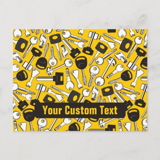 Set der Tastenhintergründe Postkarte (Vorderseite)