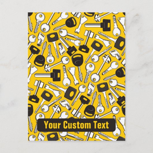 Set der Tastenhintergründe Postkarte (Vorderseite)