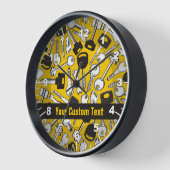 Set der Tastenhintergründe Uhr (Winkel)