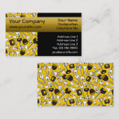 Set der Tastenhintergründe Visitenkarte (Vorne/Hinten)