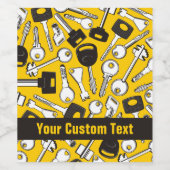 Set der Tastenhintergründe Weinetikett (Einzelnes Label)