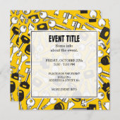 Set der Tastenkombination Einladung (Vorne/Hinten)