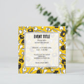 Set der Tastenkombination Einladung (Stehend Vorderseite)