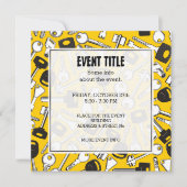 Set der Tastenkombination Einladung (Vorderseite)