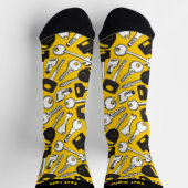 Set der Tastenmuster-Socken Socken (Oben)