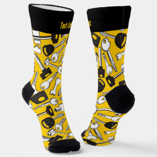 Set der Tastenmuster-Socken Socken