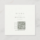 Set der Tone Blue Green Color Palette ID1046 Begleitkarte (Rückseite)