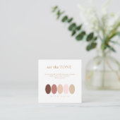 Set der Tone Boho Oasis Farbpalette ID959 Begleitkarte (Stehend Vorderseite)