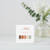 Set der Tone Natural Earth Color Palette ID983 Begleitkarte (Stehend Vorderseite)