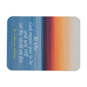 Set der Welt im Feuermagnet Magnet (Horizontal)