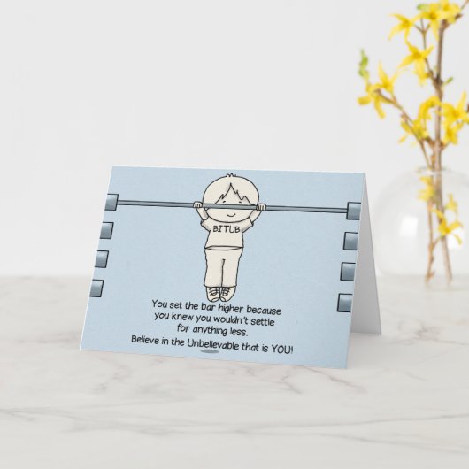 Set des Bar Higher Karte (Gelbe Blume)