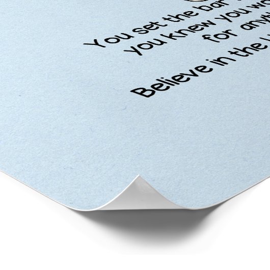 Set des Bar Higher Poster (Ecke)