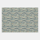 Set des flachen Blattes (3) Geschenkpapier Set (Vorderseite 2)