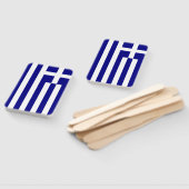 Set des Handfächers mit griechischer Flagge Fächer (Non-assembled)