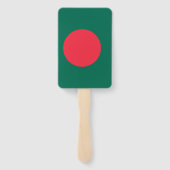 Set des Handfans mit der Flagge Bangladeschs Fächer (Rückseite)