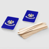 Set des Handfans mit der Flagge des Staat Louisian Fächer (Non-assembled)