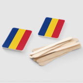 Set des Handgebläses mit rumänischer Flagge Fächer (Non-assembled)