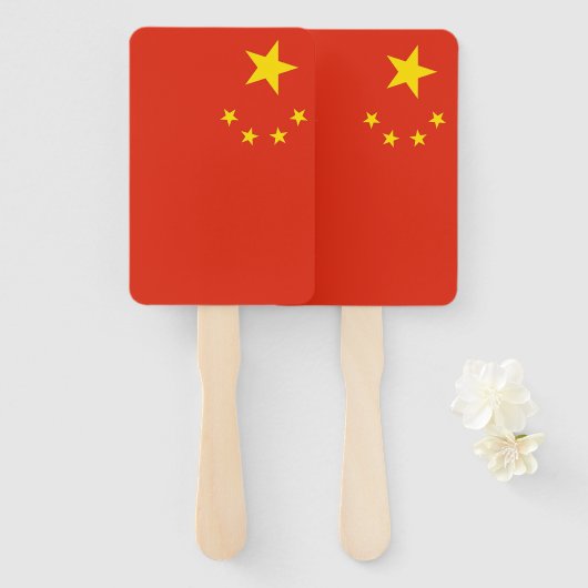 Set des Handlüfters mit China Fächer (Vorne und Hinten)