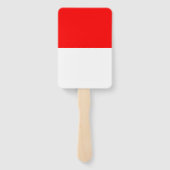 Set des Handlüfters mit indonesischer Flagge Fächer (Rückseite)