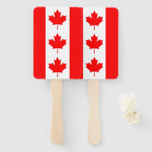 Set des Handlüfters mit kanadischer Flagge Fächer (Vorne und Hinten)