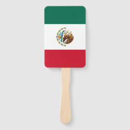 Set des Handlüfters mit mexikanischer Flagge Fächer