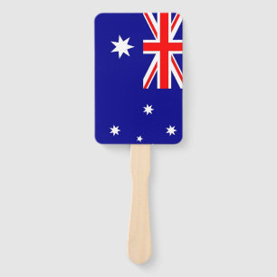 Set des Handventilators mit australischer Flagge Fächer