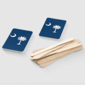 Set des Handventilators mit der Flagge von South C Fächer (Non-assembled)