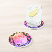 Set des kosmischen Moon-Phase-Untersetzer Getränkeuntersetzer (Seite)