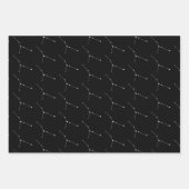 Set des Krebswrapping Paper Sheet Geschenkpapier Set (Vorderseite 3)