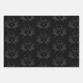 Set des Krebswrapping Paper Sheet Geschenkpapier Set (Vorderseite)