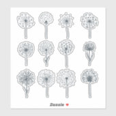 Set des Kronleuchter Aufkleber (Blatt)