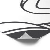 Set des niedlichen Graffiti-Doodles Poster (Ecke)