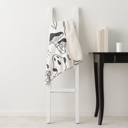 Set des niedlichen Graffiti-Doodles Sherpadecke (Beispiel)