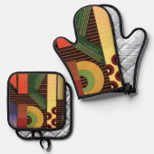 Set des potenziellen Pot Holders (Vorderseite/Rückseite)