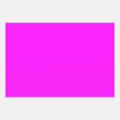 Set des rosa und orangen Streifenmusters Geschenkpapier Set (Vorderseite 2)