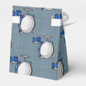 Set des Trommeles; blau Geschenkschachtel (Rückseite)