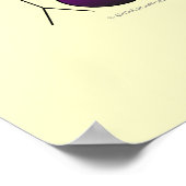 Set des Trommels - Lila Poster (Ecke)