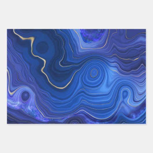 Set des Wrapping Paper 3 Lapis Geschenkpapier Set (Vorderseite 2)