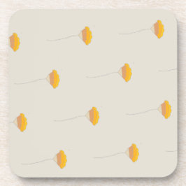 Set-Design der Blume Getränkeuntersetzer